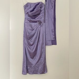 Lavender, formal dress